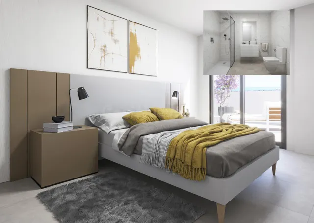 Apartamento de 3 dormitorios con zonas comunes y garaje en V - foto 5