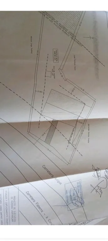 Finca Rústica con estructura de chalet en construcción a 5 minutos de la playa de "Langosteira" (Finisterre) — 6