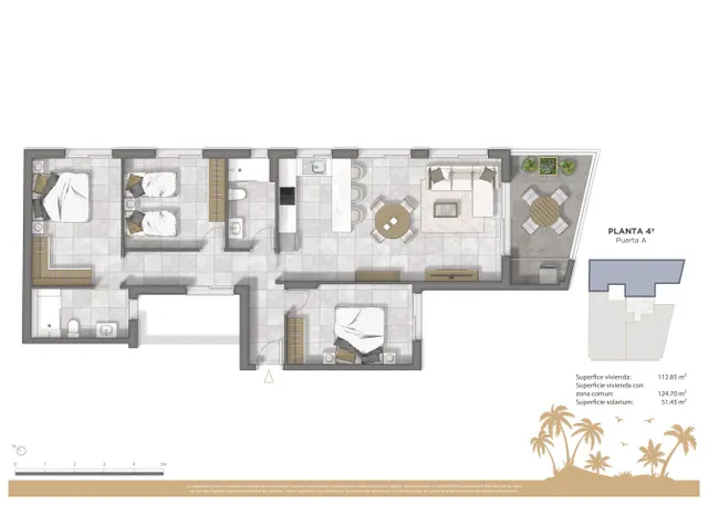 Ático 3 habitaciones 178m² en venta - CENTRO — 9