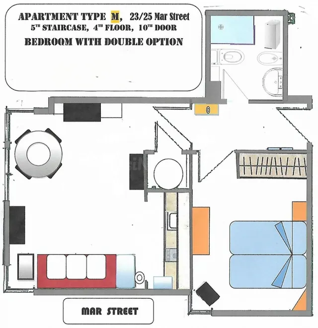 Apartamento 1 habitación 50m² en alquiler - Centro - Sant Fr - foto 4