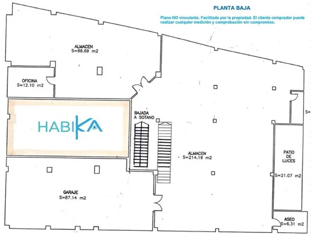Local comercial zona centro Alicante - entreplanta+planta baja+sotano — 37