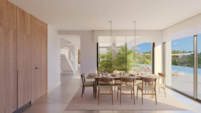 Villa nueva con espectaculares vistas al mar en venta en Benissa, Costa Blanca — 7