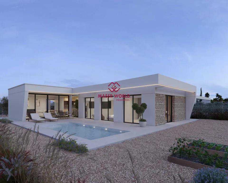Exclusivas villas en primera línea de golf en Hacienda del Álamo, Costa Cálida