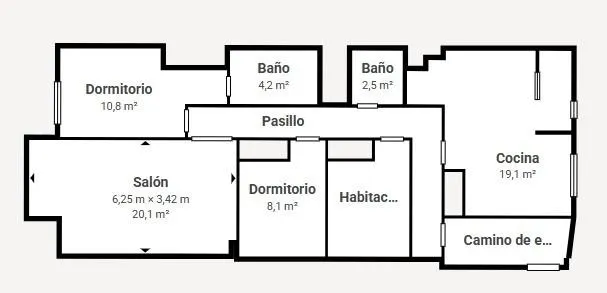 Piso en venta en Torrent, con tres habitaciones y dos baños. — 36