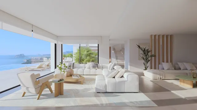 Villa nueva con espectaculares vistas al mar en venta en Benissa, Costa Blanca — 4