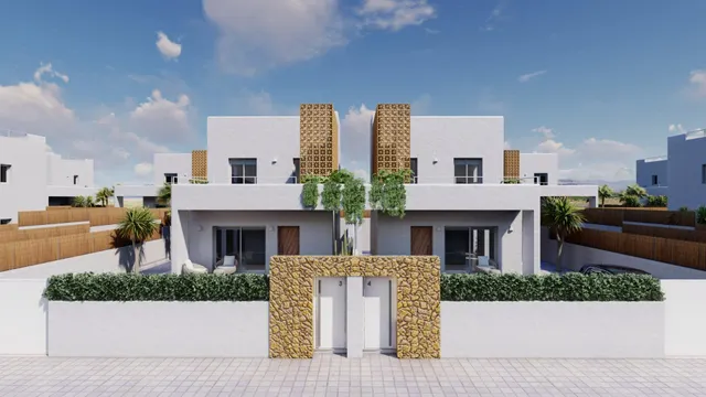 VILLA INDEPENDIENTE DE NUEVA CONSTRUCCIÓN DE 3 DORM. EN PILAR DE LA HORADADA — 28