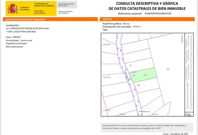 Terreno urbanizable 241m² en venta - Urbanizacion font bona — 19