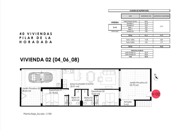 Bungalows modernos de nueva construcción en venta en Pilar de la Horadada — 25
