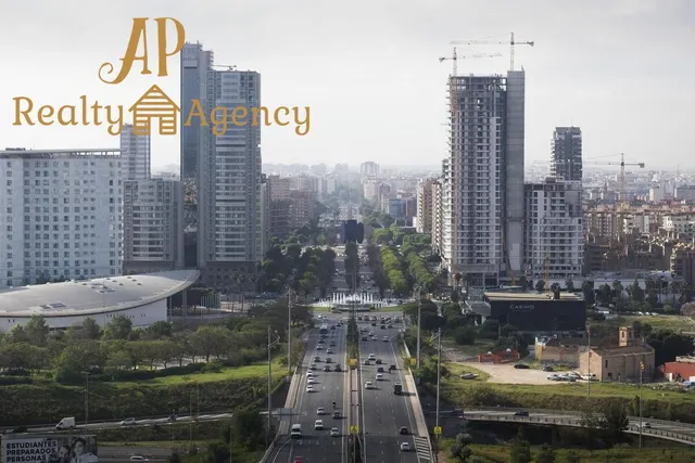 Estupendo piso de 2 habitaciones, amueblado, en Campanar, junto Hipercor. — 28