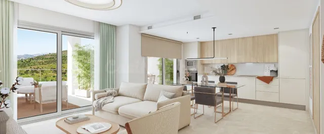 nuevos apartamentos con vistas en venta en Mijas, Málaga, Co - foto 4