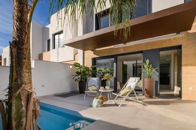 3ª FASE Atrio Residencial.  Chalets adosados con piscina en Guadalupe — 15