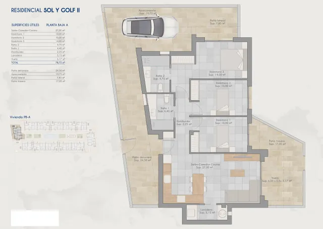 Adosado 3 habitaciones 78m² en venta - Torre-pacheco — 22