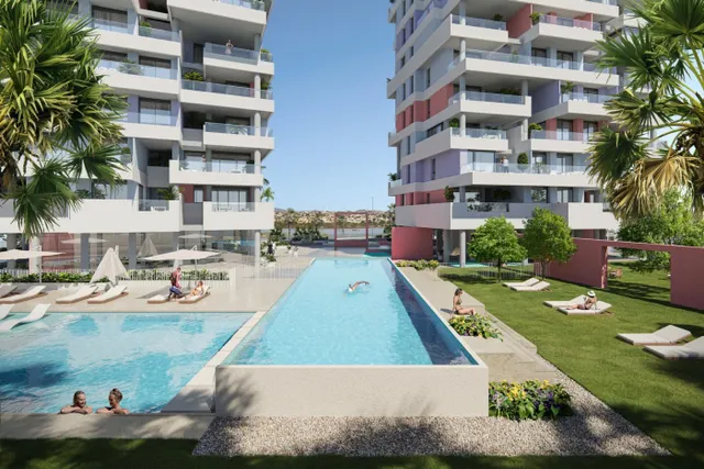 ÁTICOS DE LUJO DE OBRA NUEVA CON VISTAS AL MAR EN CALPE — 7
