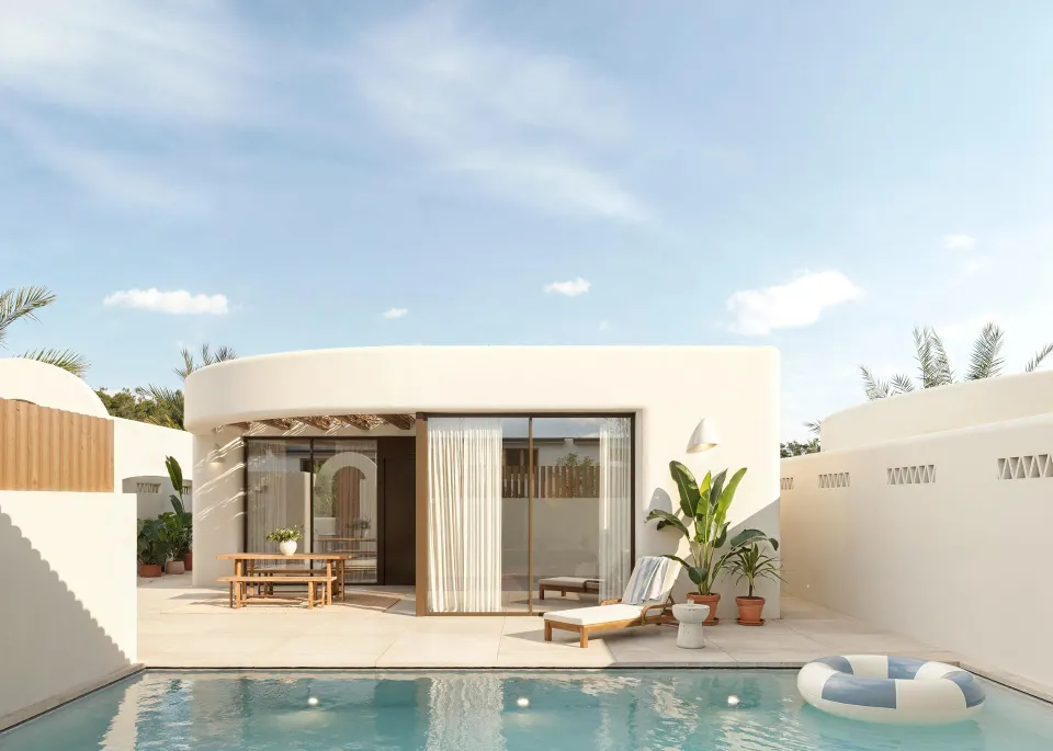 Villas de nueva construcción en La Finca Golf, Algorfa: lujo moderno en el corazón de la Costa Blanca