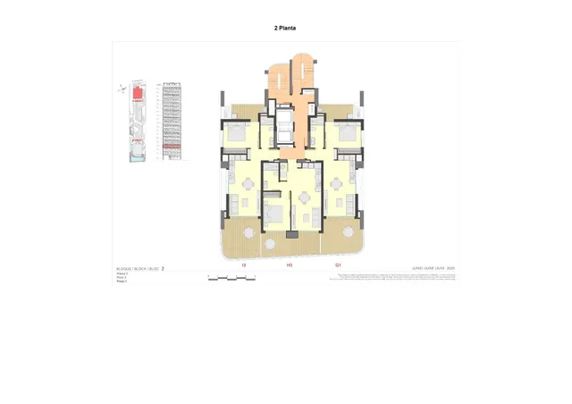 Apartamentos y áticos dúplex de 1, 2 y 3 dormitorios en primera línea de la playa de La Fossa en Calpe — 24