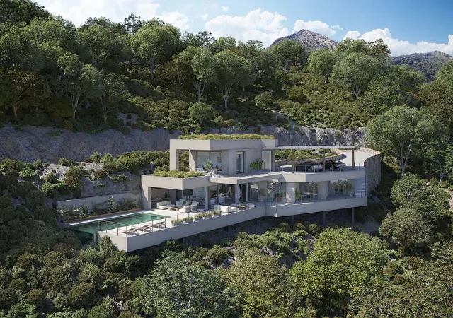 Terreno de 2300 m2 en Benahavís con vistas al mar — 20