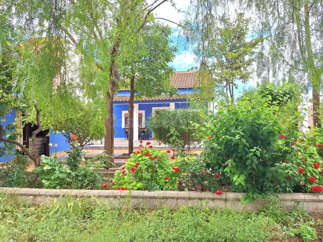 VENDEMOS COQUETA CASA DE HUERTA CON TERRENO EN SANGONERA LA 