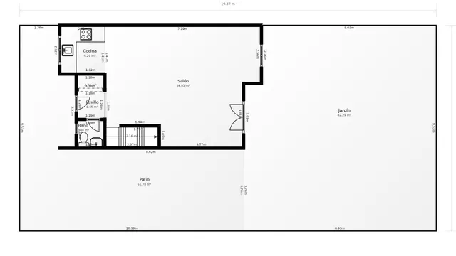 Espectacular Chalet Pareado de Diseño Abierto con Gran Jardín Privado en Los Corrales de Buelna — 48