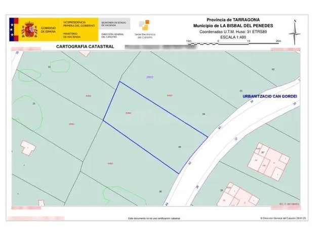 Terreno urbano en venta en La Bisbal del Penedes (Tarragona) - foto 4
