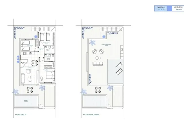 Villa 3 habitaciones 80m² en venta - El Jimenado — 19