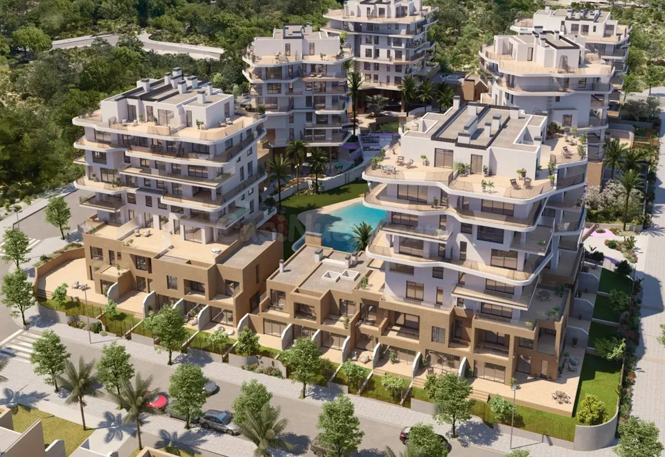 Aticos dúplex de obra nueva en la playa de Villajoyosa