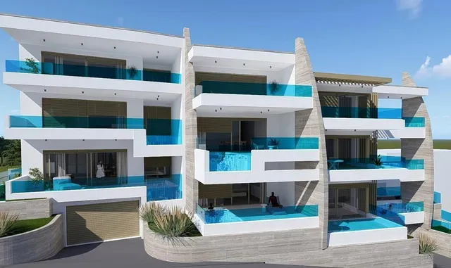 Exclusivo ático con piscina privada y vistas al mar Adriatico — 21
