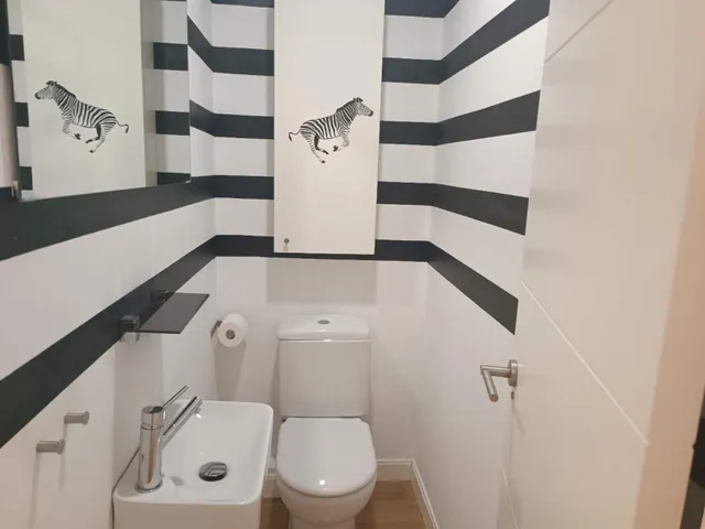 Exterior de 3 dormitorios 2 baños mas aseo de cortesia, para entrar a vivir, buena finca, portero fisico y de fin de semana, zonas comunes ajardinadas y deportivas, excelente zona y muy bien comun — 26