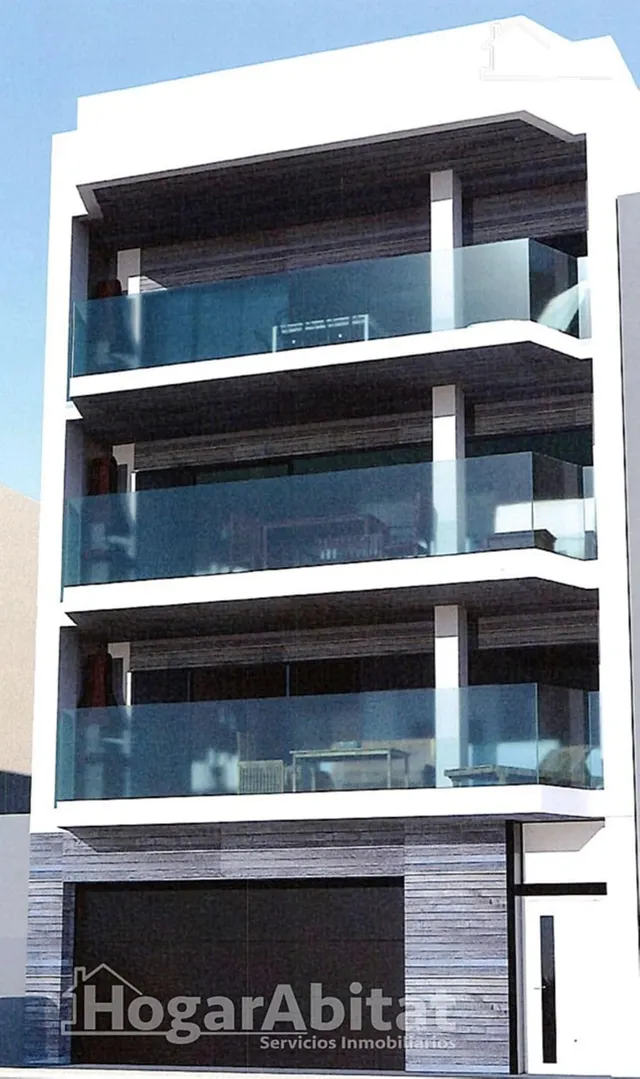 Obra en construcción con terraza — 9