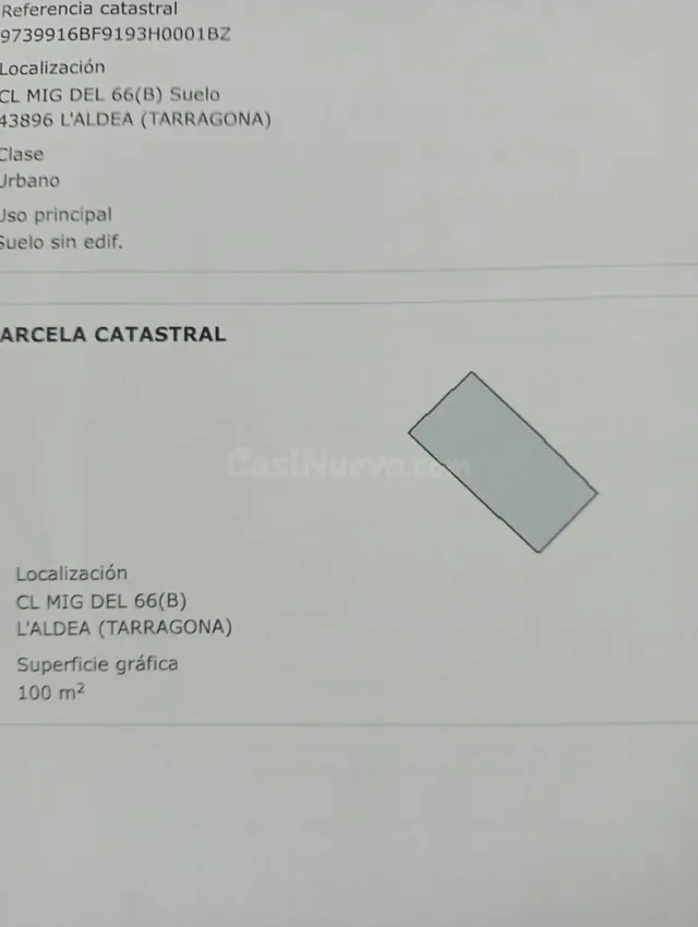 Solar en venta bién ubicado