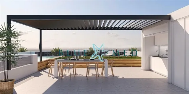 planta baja con jardín, planta alta con solarium y cocina de - foto 5