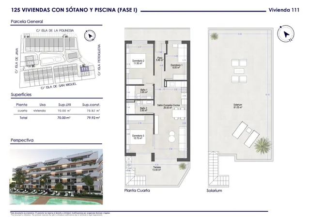 Ático 3 habitaciones 79m² en venta - San blas — 23