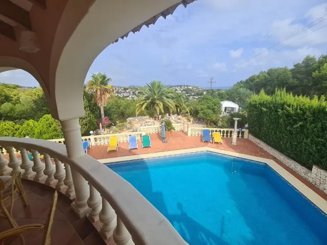 ✓Amplia Villa con Vistas al Mar, Piscina y apartamentos en Benissa, Costa Blanca. — 4