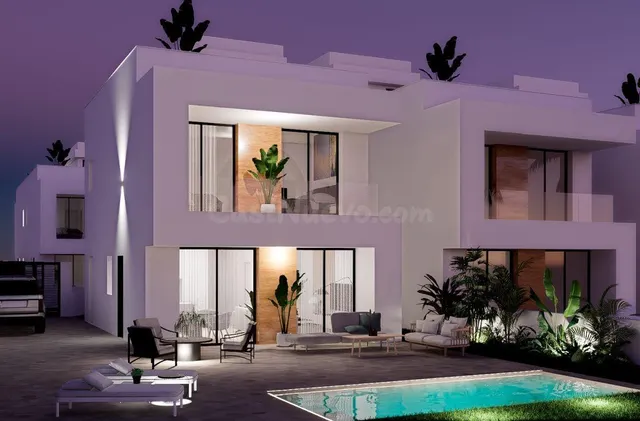 Villas con 3 dormitorios, 2 baños, solarium y piscina privad - foto 2