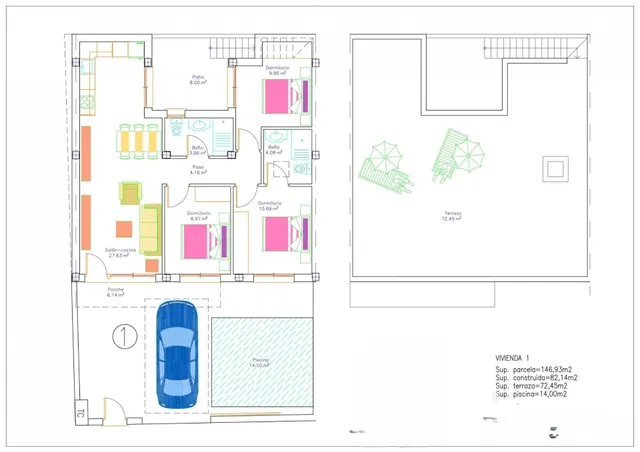 Adosado 3 habitaciones 82m² en venta - Jerónimo Y Avileses — 18