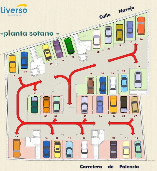 SE ALQUILA PLAZA DE GARAJE EN CTRA PALENCIA