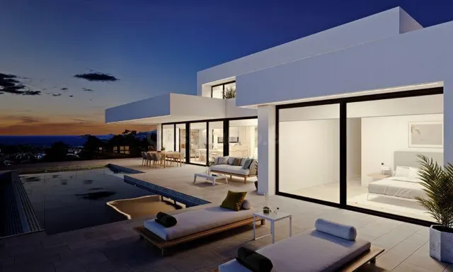 VILLA MODERNA DE OBRA NUEVA EN CUMBRES DEL SOL - foto 3