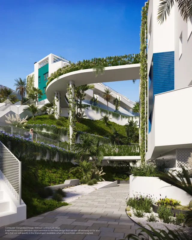 Apartamento en maravillosa promoción de 20 viviendas de 2 y 3 dormitorios en Mijas — 8