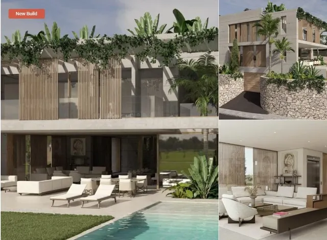 Nueva Villa de Lujo con Vistas Panorámicas al Mar en Venta e