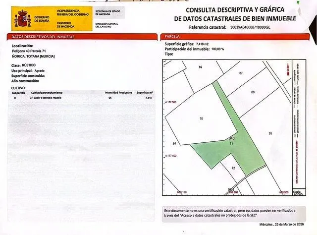 Oportunidad de Inversión en Terreno Rural en La Ñorica, Tota