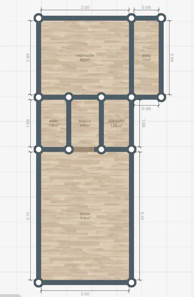 APARTAMENTO CON PATIO Y GARAJE EN EL MOLAR — 19