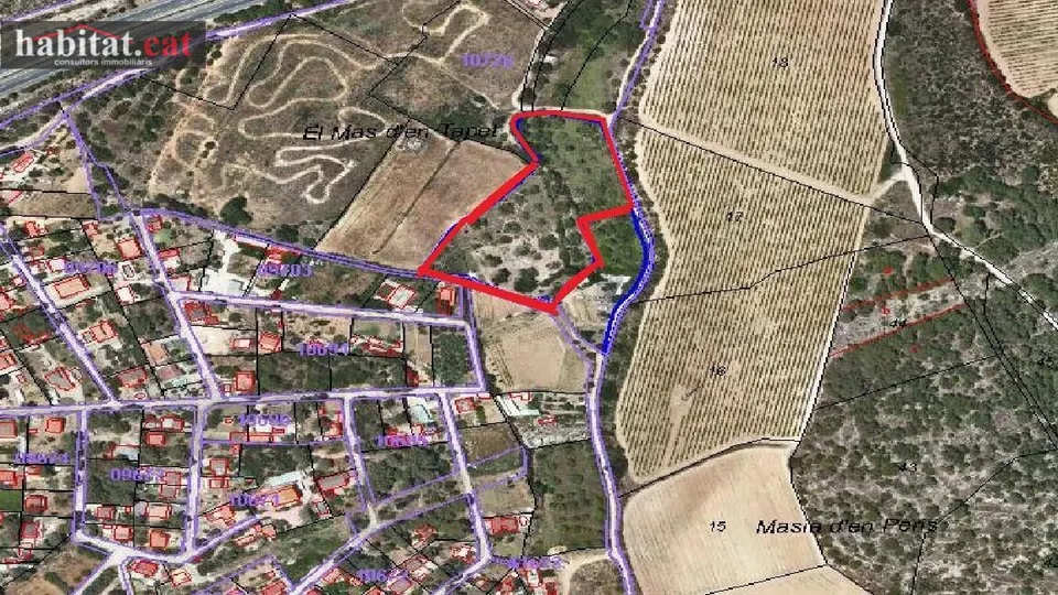 ¡¡ TERRENO URBANIZABLE EN VILANOVA - MAS TAPET !!