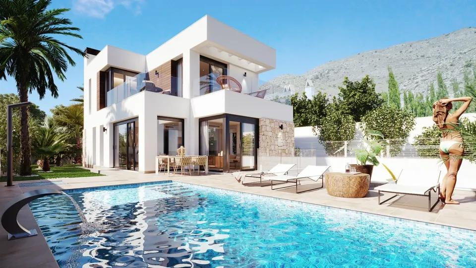 Complejo lujoso de 11 villas totalmente independientes en Finestrat