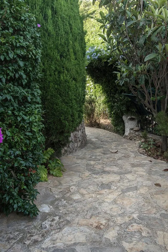 Villa con el encanto de una casita de campo con vistas al mar en Jávea — 24