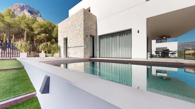 Villas de lujo de nueva construcción en Polop con impresionantes vistas — 41
