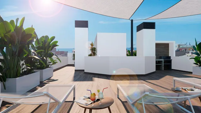 Complejo residencial en el centro de Torrevieja, a pocos pasos de la Playa del Cura — 44