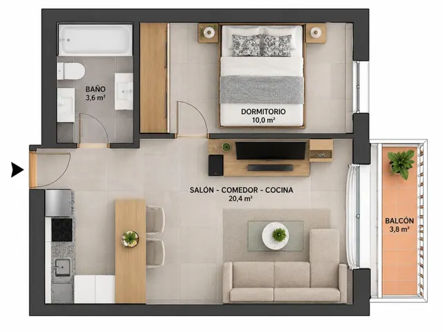 Piso en venta en el centro de Roses con ascensor y aparcamiento — 14