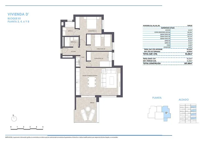 Apartamento 3 habitaciones 107m² en venta - Calpe — 30