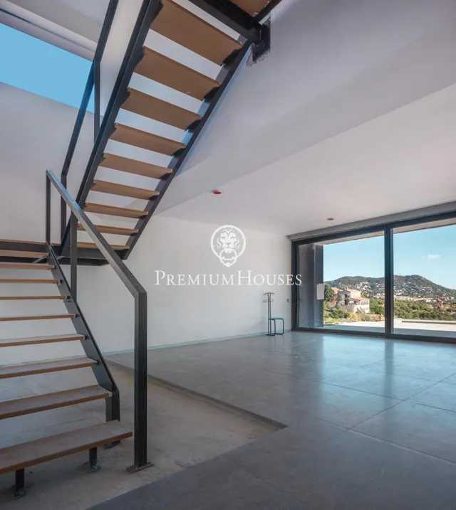 Obra Nueva en construcción en Premià de Dalt con vistas mar - Costa Barcelona — 45