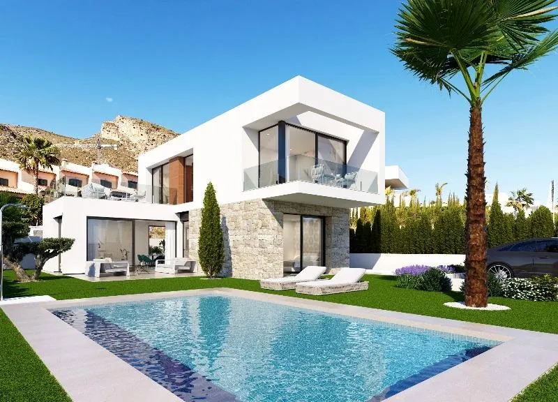 Villas de Lujo independientes con piscina privada y vistas al mar en Sierra Cortina