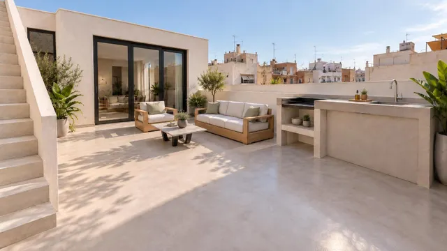 Casa única de 253 m2 con garaje doble, oficina, salón social y +100 m2 de terrazas — 41